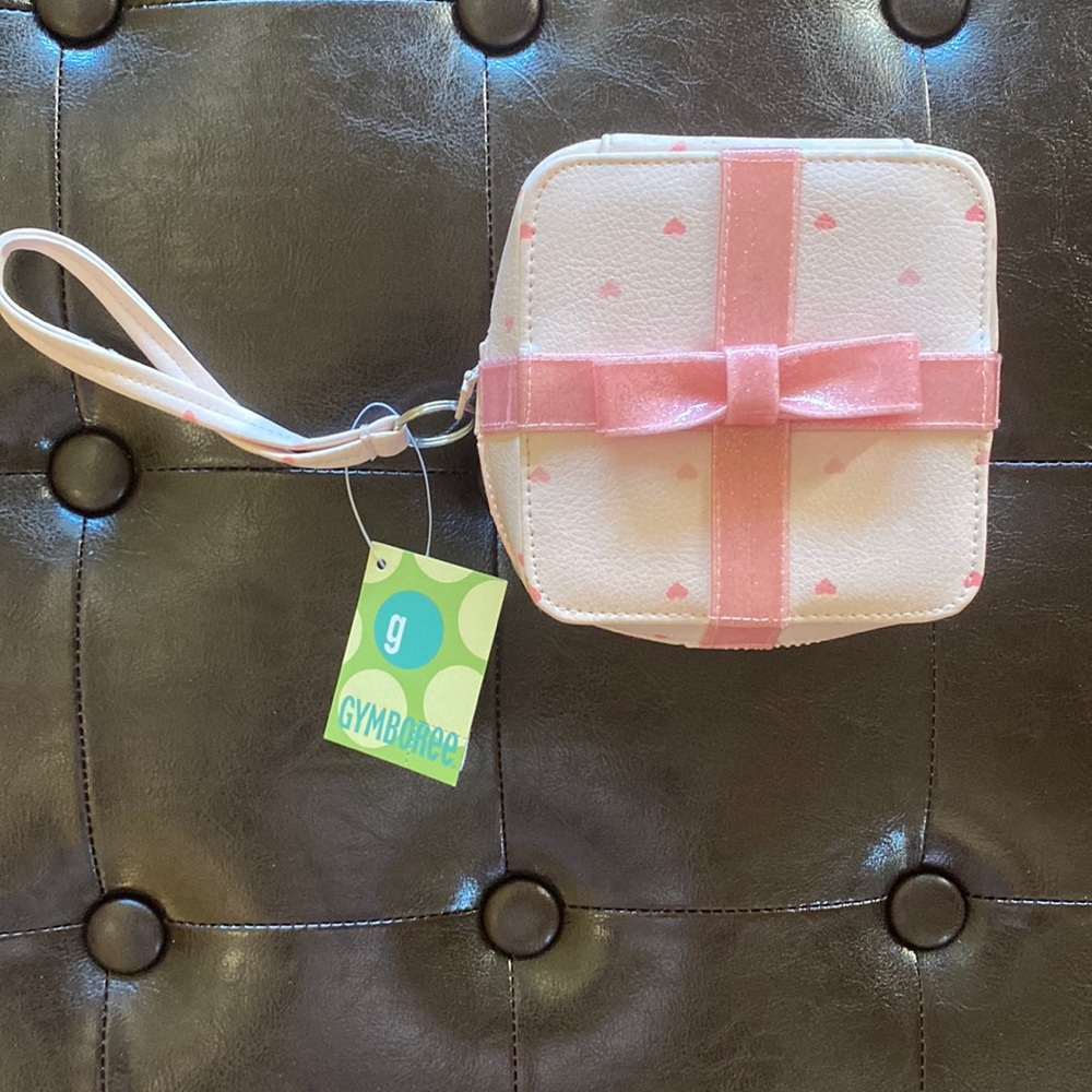 NWT Gymboree Girls Light Pink Present Purse